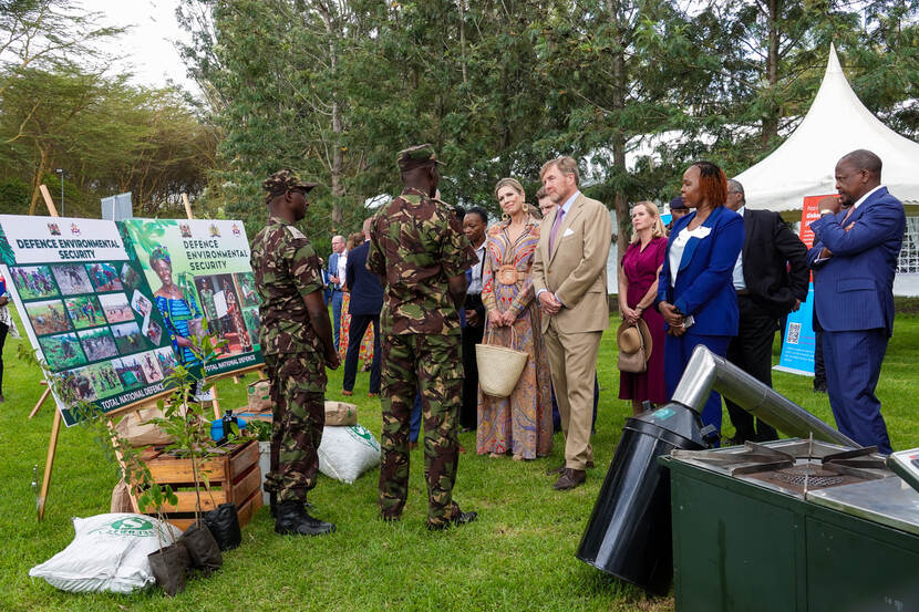 Climate carousel state visit Kenya