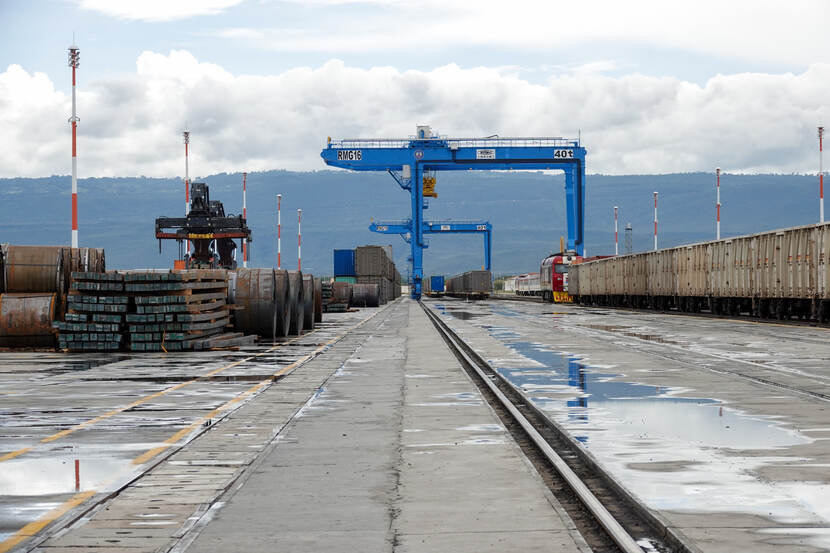 Visit Inland Container Depot Kenya state visit