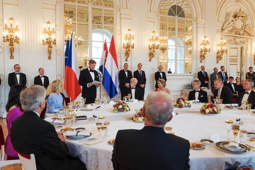 State banquet state visit to the Czech Republic