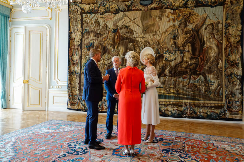 Welcome ceremony state visit Czech Republic