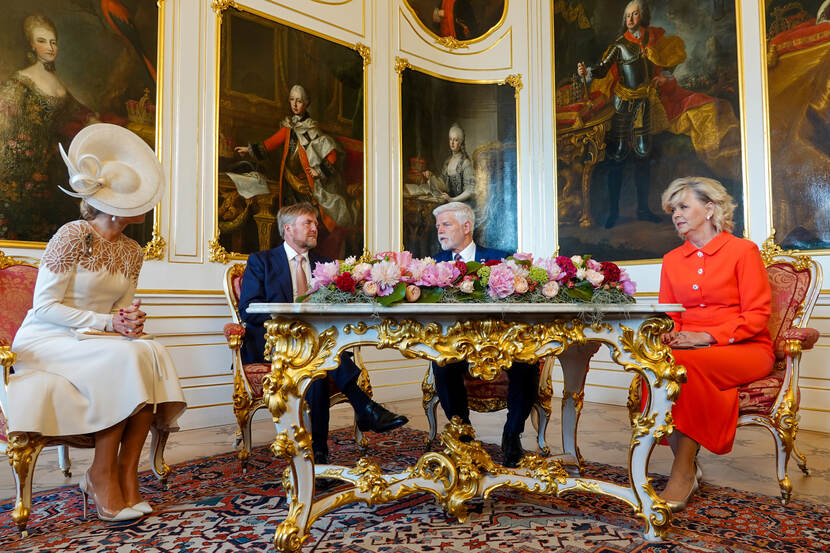 Welcome ceremony state visit Czech Republic