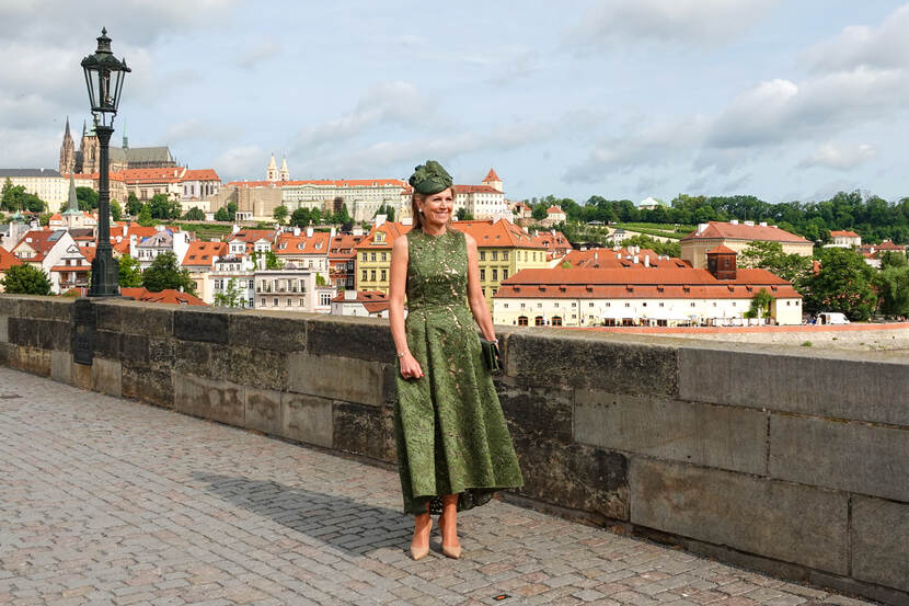 Photo moment state visit to the Czech Republic