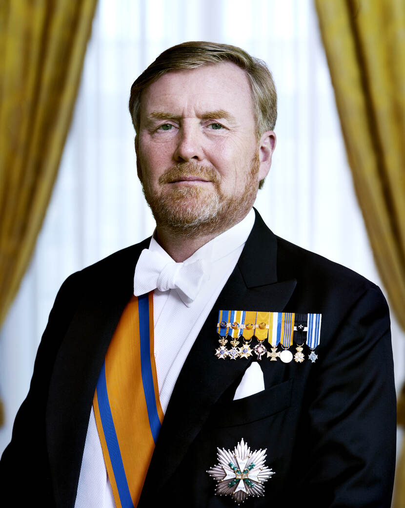 Official photograph King Willem-Alexander 2023