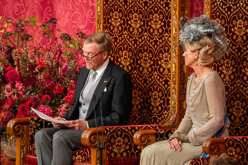 The King delivers the Speech from the Throne 2025