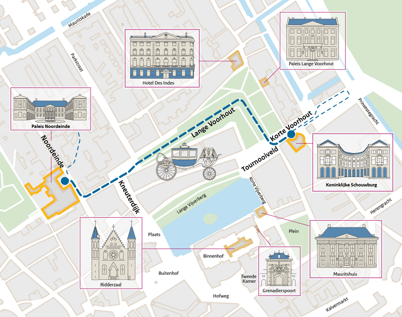 Route Royal procession